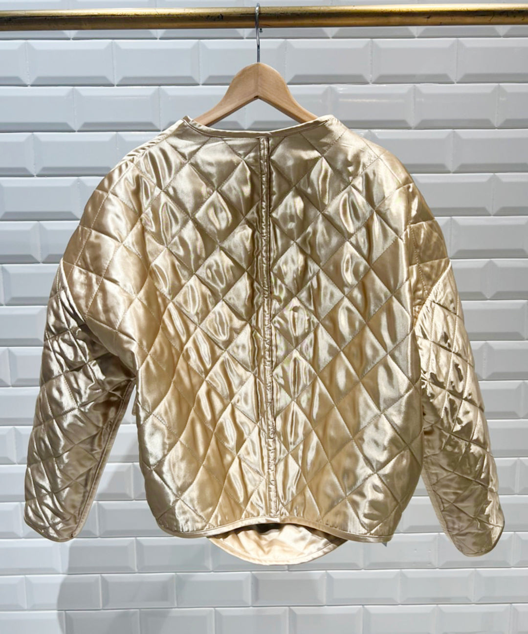 Africa Piping reversible quilt jacket【B】
