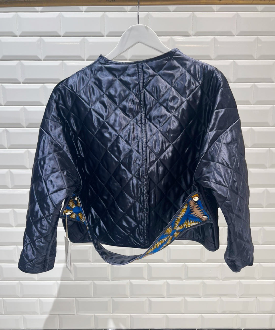 Africa Piping reversible quilt jacket【B】