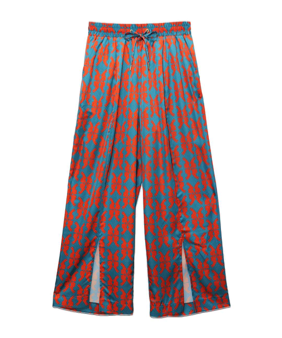 lucky charm print pants(静電気防止機能付き)