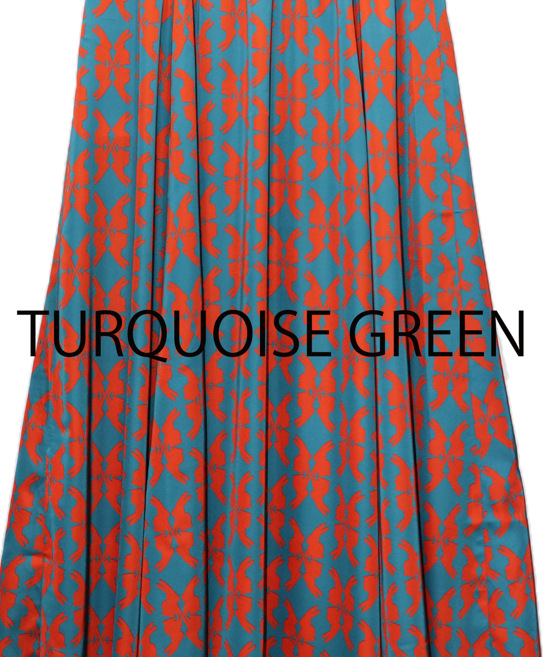lucky charm ribbon set print dress(静電気防止機能付き)