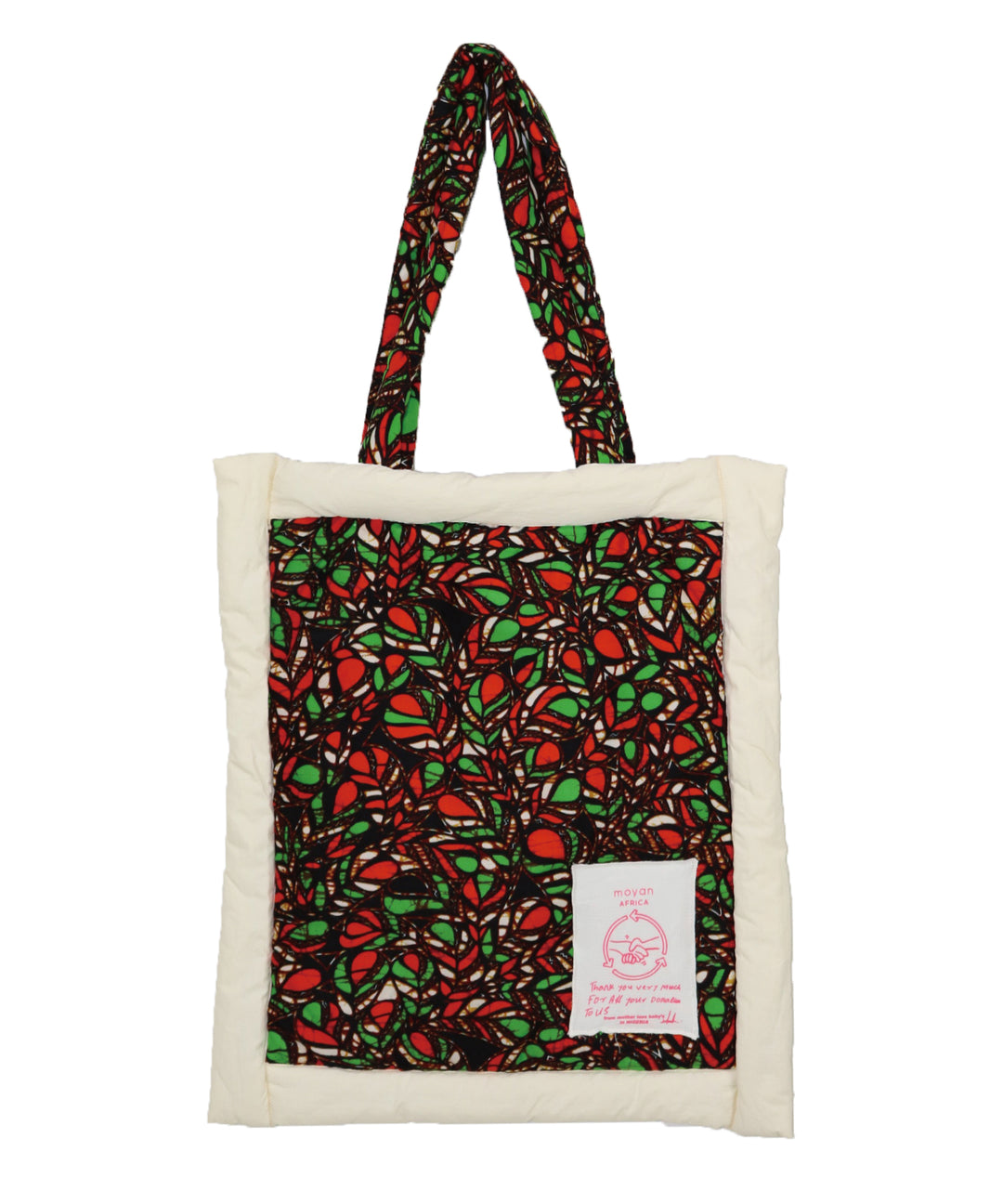 AFRICAN PUFF TOTE BAG