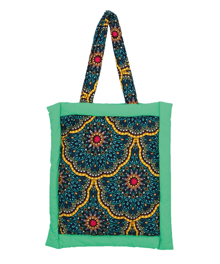 AFRICAN PUFF TOTE BAG