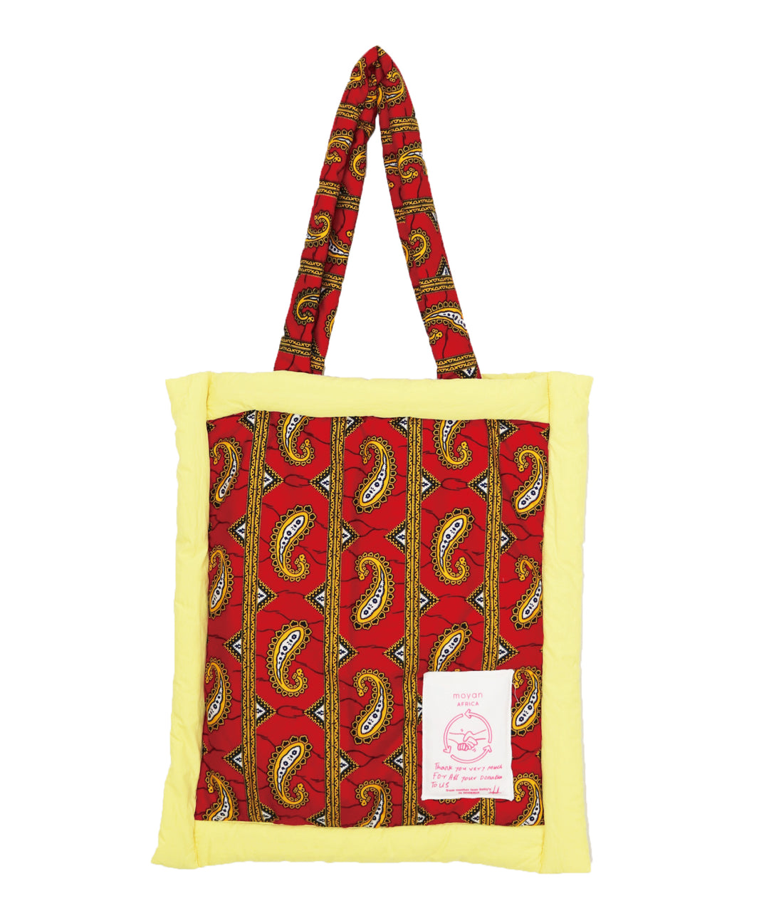AFRICAN PUFF TOTE BAG