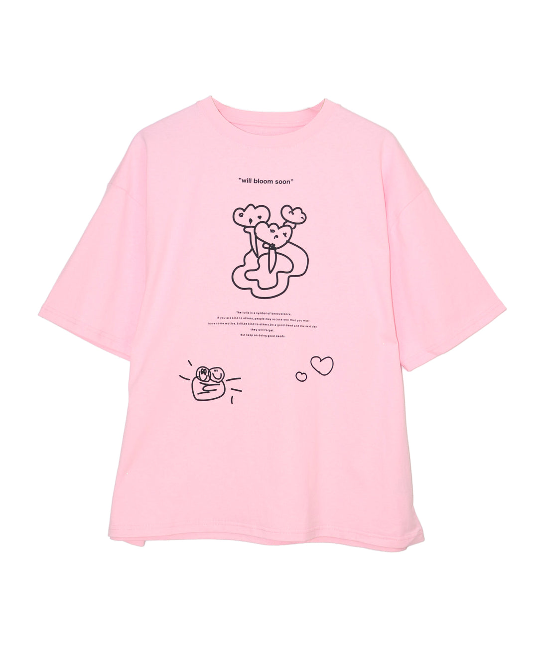 message illustration T-shirt