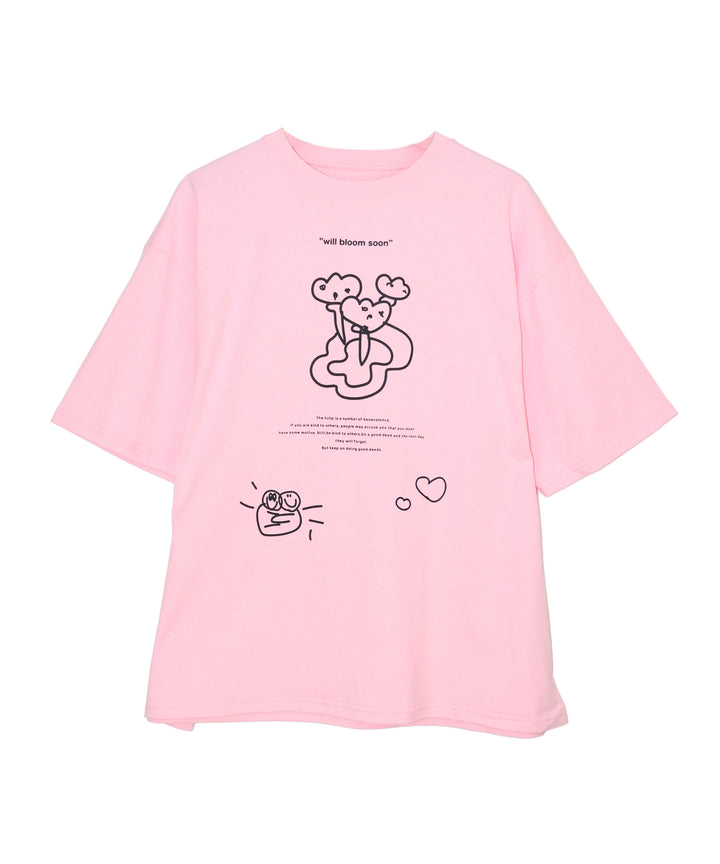 message illustration T-shirt