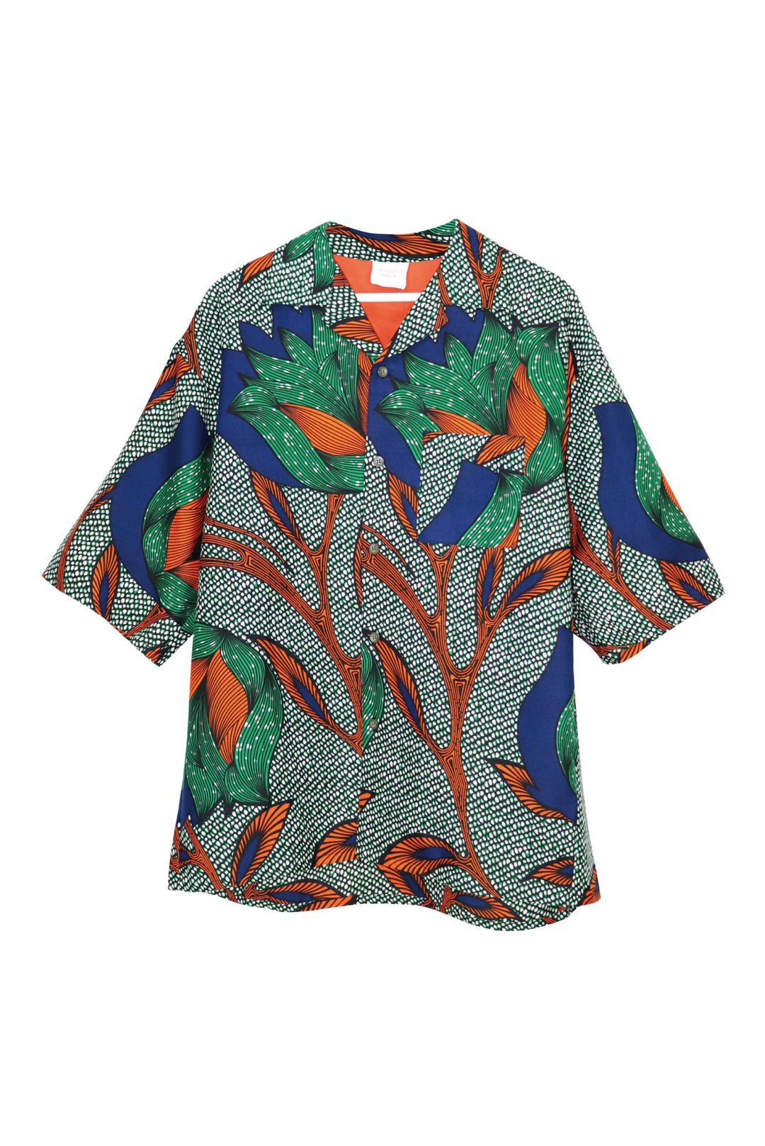 AFRICA OPEN COLLAR SHIRT