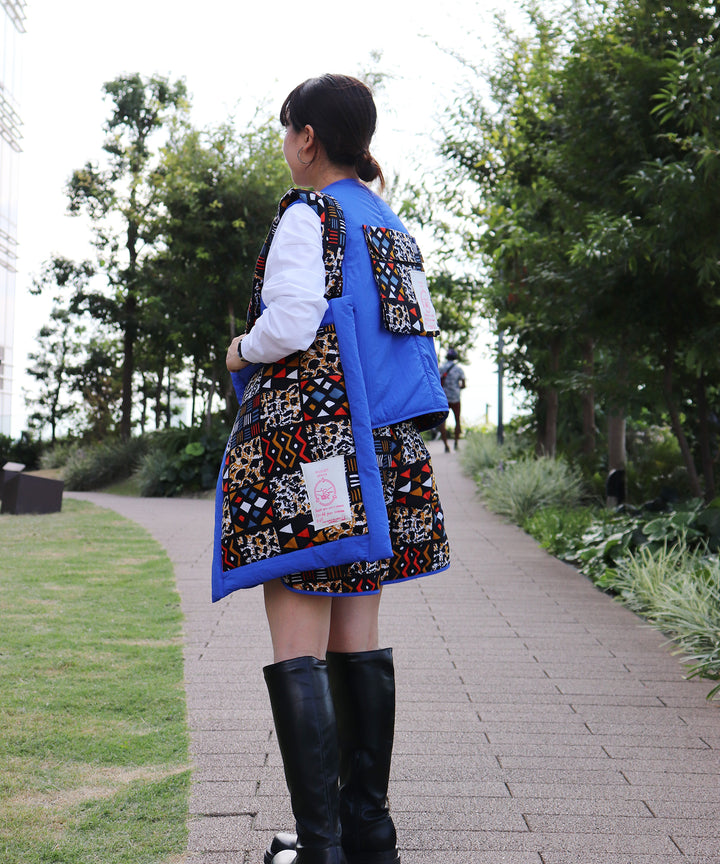 AFRICA REVERSIBLE PADDED VEST
