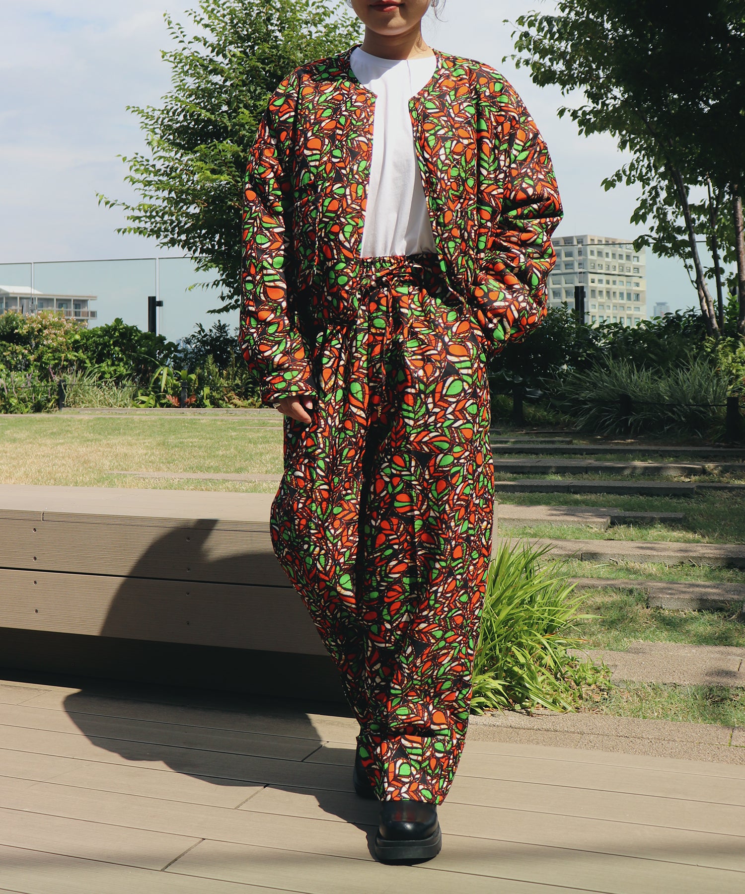 モヤンエクリ　AFRICA ROLLUP PANTS AFRICA ROLLUP PANTS – moyan ecri