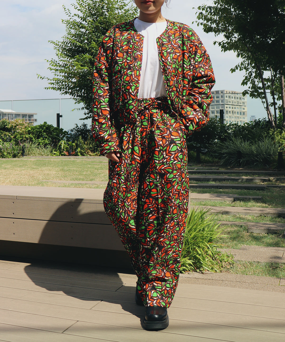 AFRICA ROLLUP PANTS