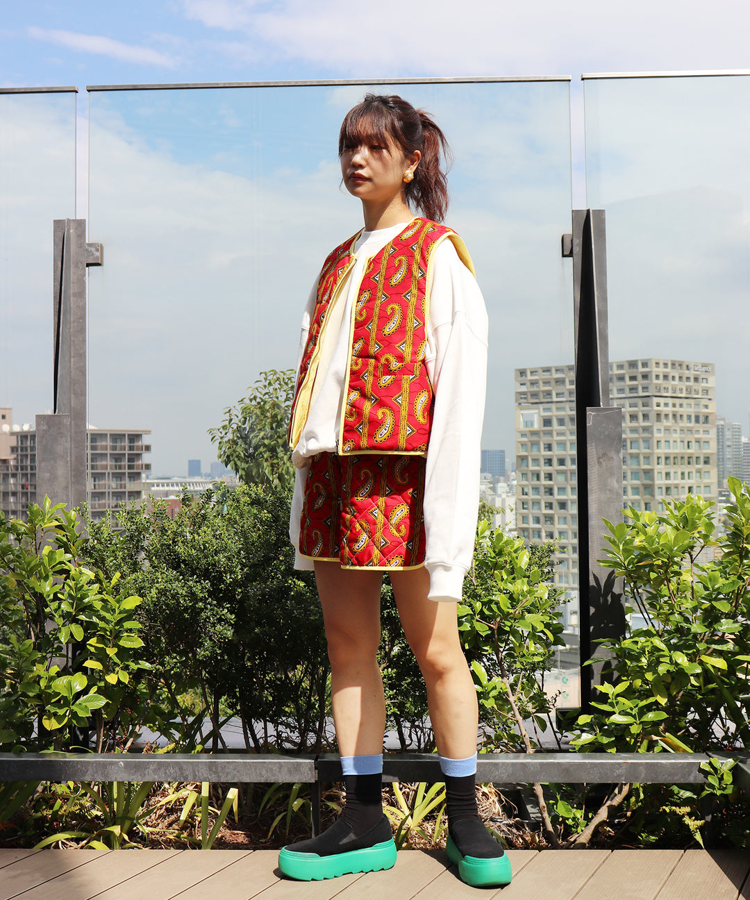 AFRICA REVERSIBLE PADDED VEST