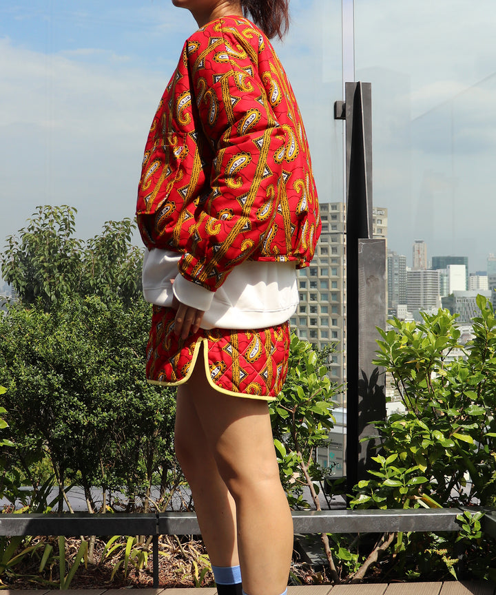 AFRICA REVERSIBLE PADDED SHORT BLOUSON