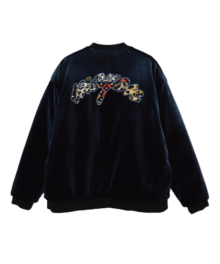 AFRICA REVERSIBLE VELOUR BLOUSON