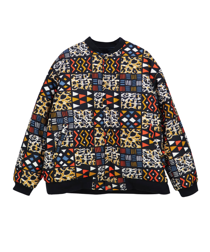 AFRICA REVERSIBLE VELOUR BLOUSON