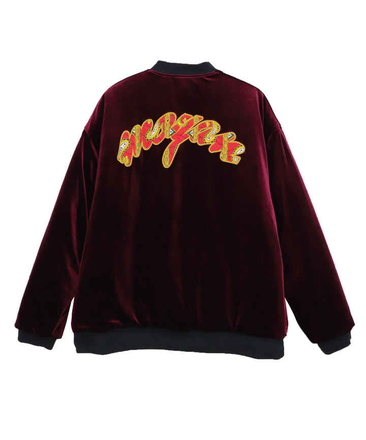 AFRICA REVERSIBLE VELOUR BLOUSON