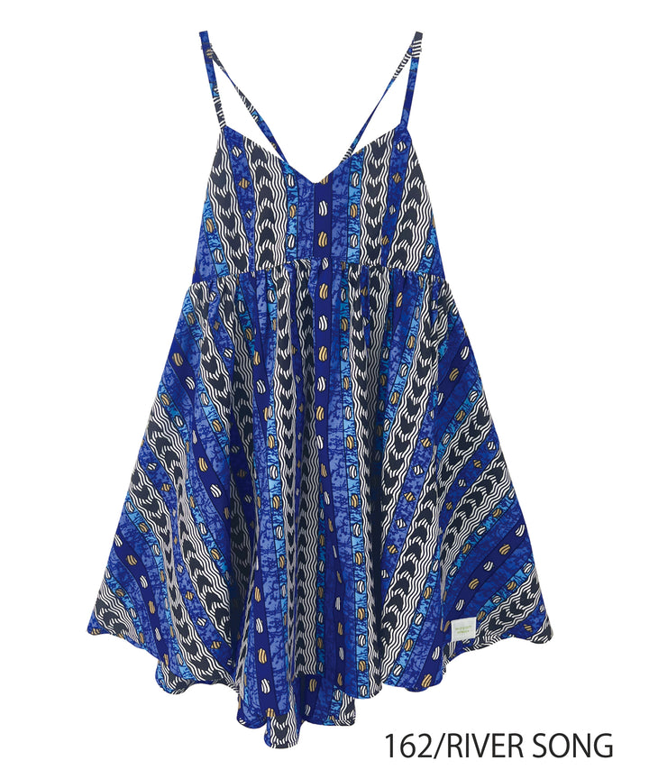 Africa camisole mini dress
