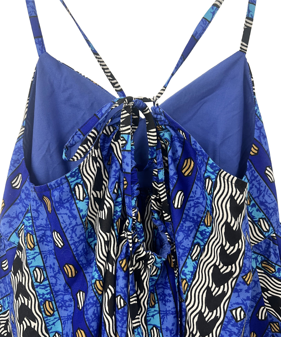 Africa camisole mini dress