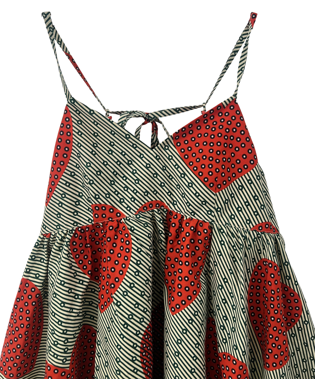 Africa camisole mini dress