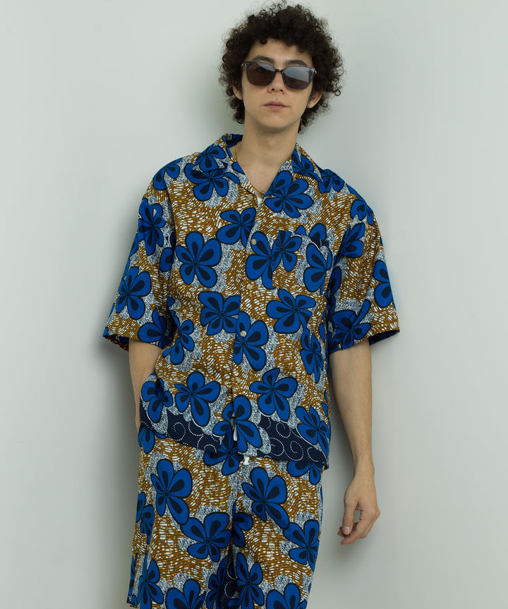 AFRICA OPEN COLLAR SHIRT