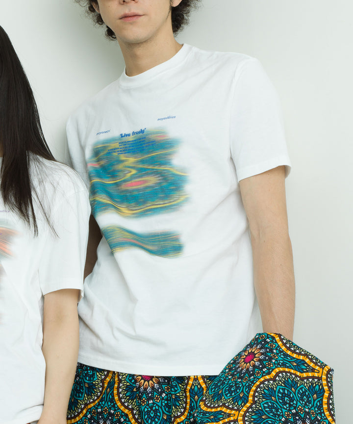 Organic cotton squishy print T-shirts