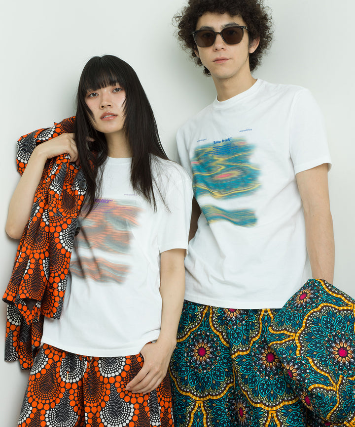 Organic cotton squishy print T-shirts