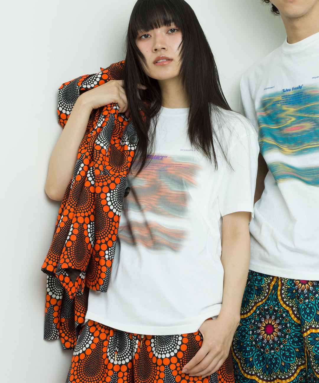 Organic cotton squishy print T-shirts