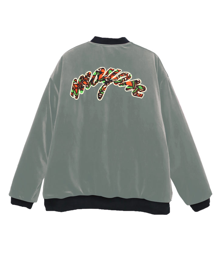 AFRICA REVERSIBLE VELOUR BLOUSON